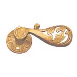 Victorian Lever Latch Scroll Privacy (H-1254)